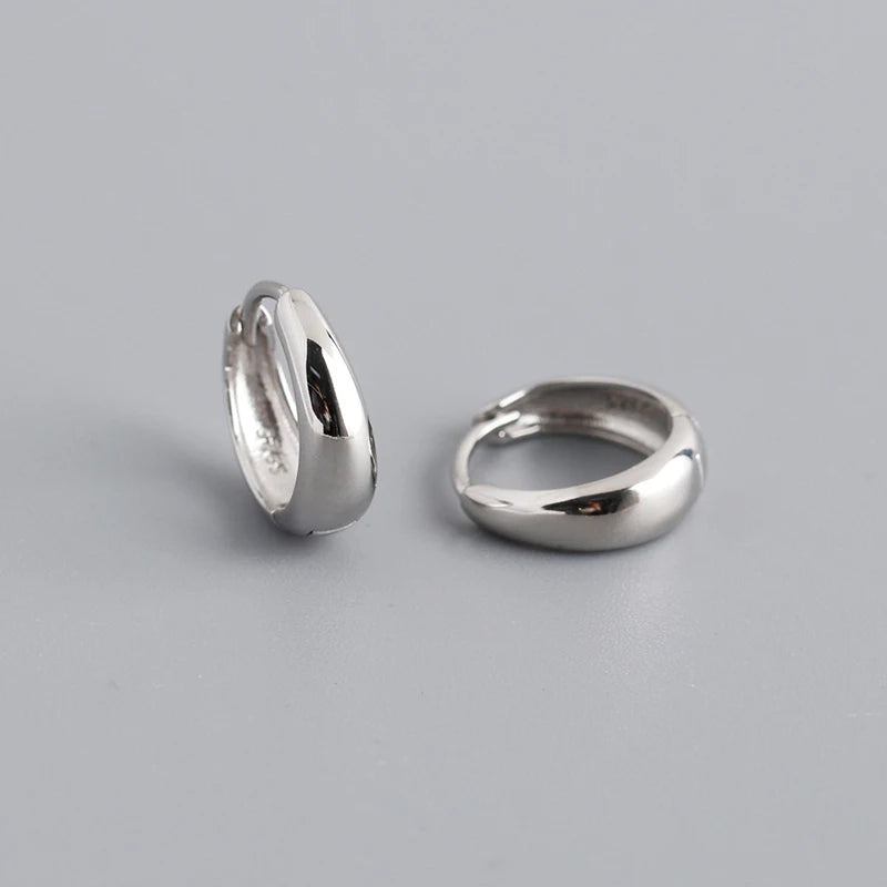 Sterling Silver Hoop Earrings