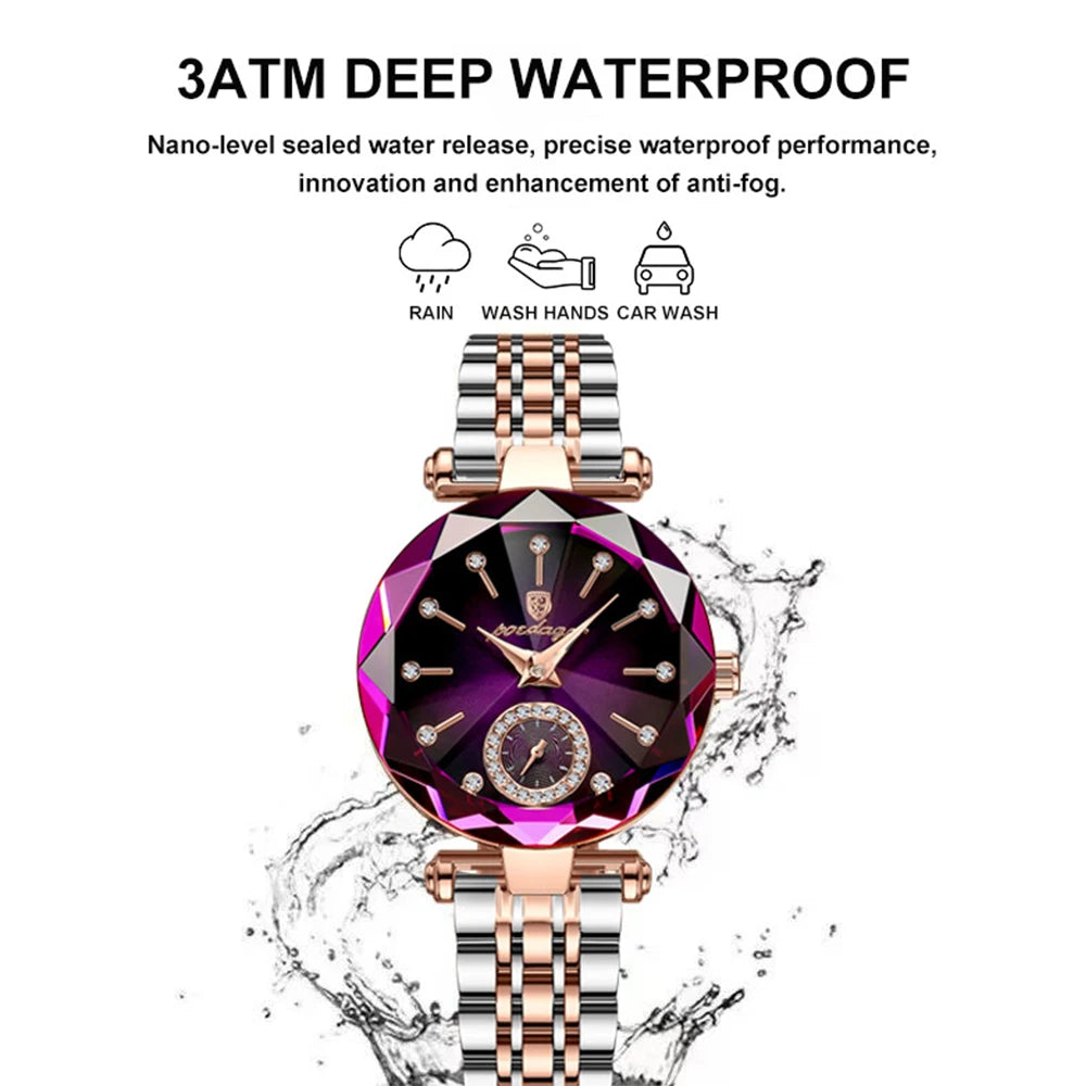 Stainless Steel Luxury Watch