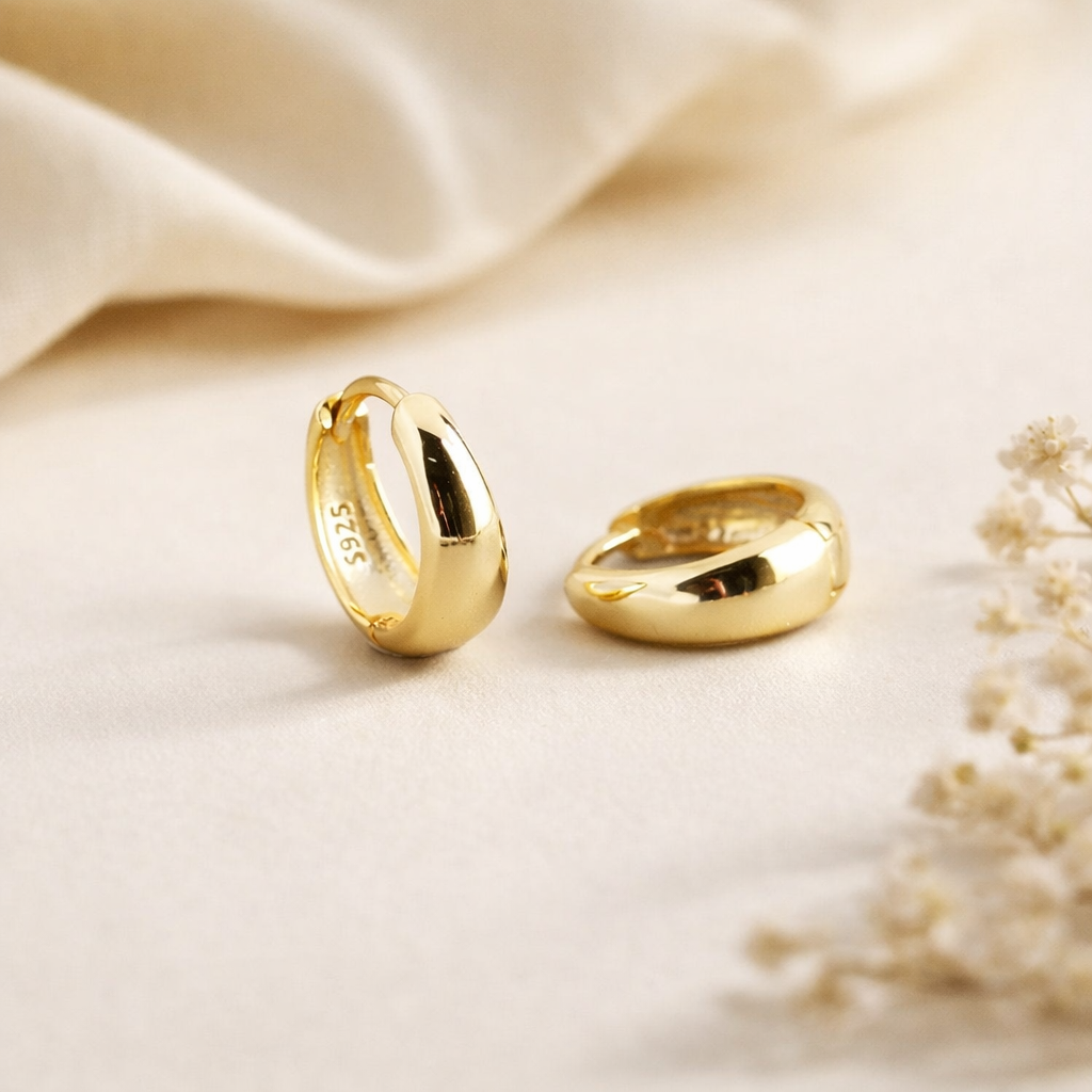 Sterling Silver Hoop Earrings