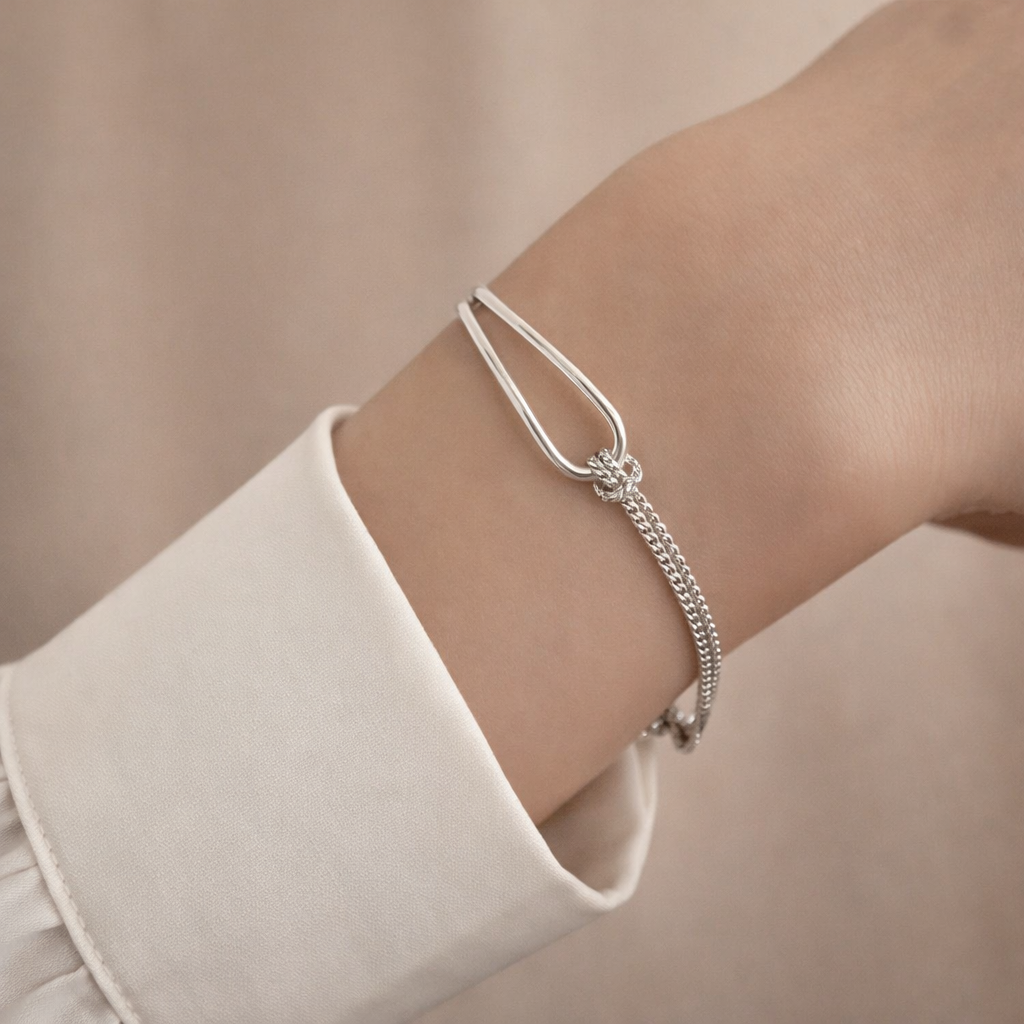 Minimalist Geometric Bracelet