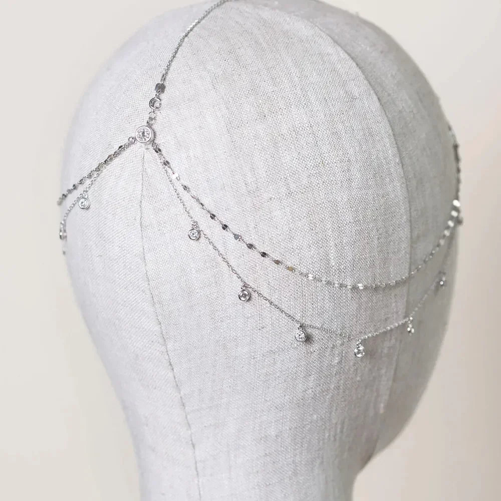 Boho Crystal Head Chain