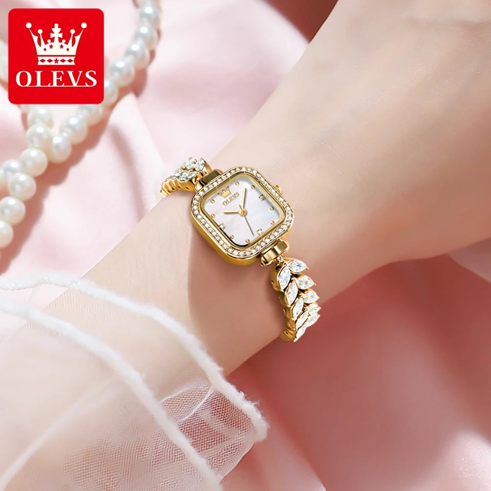 Square Dial Luxury Wristwatch