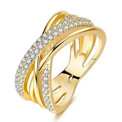 Sterling Silver Gold Rings