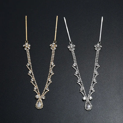 Rhinestone Forehead Tiara