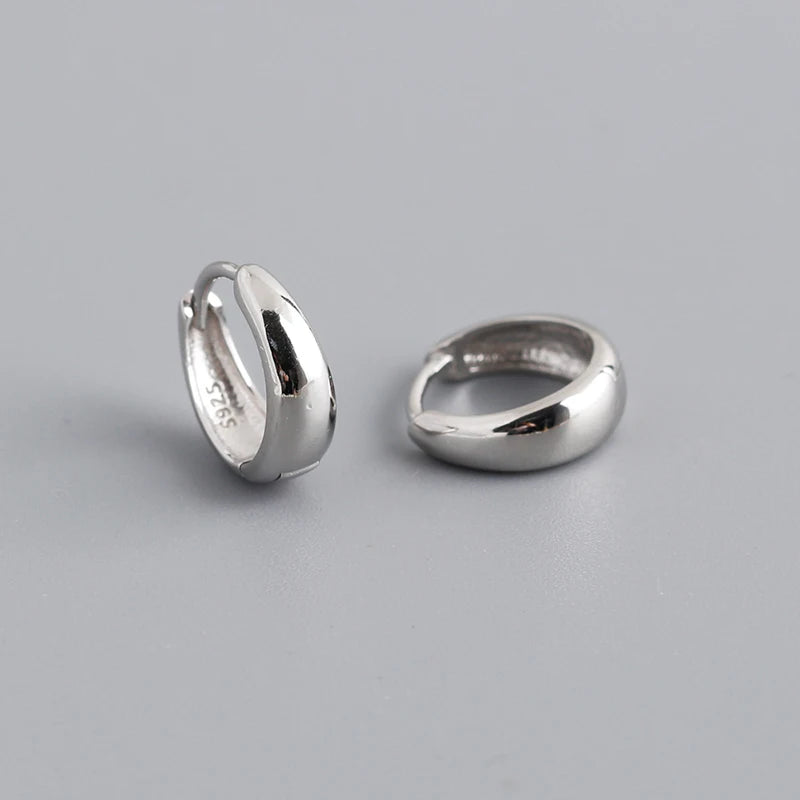 Sterling Silver Hoop Earrings