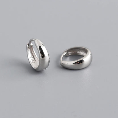 Sterling Silver Hoop Earrings