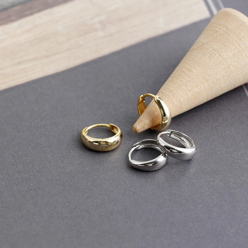 Sterling Silver Hoop Earrings