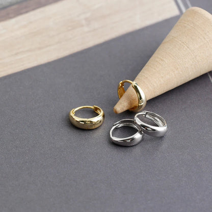 Sterling Silver Hoop Earrings
