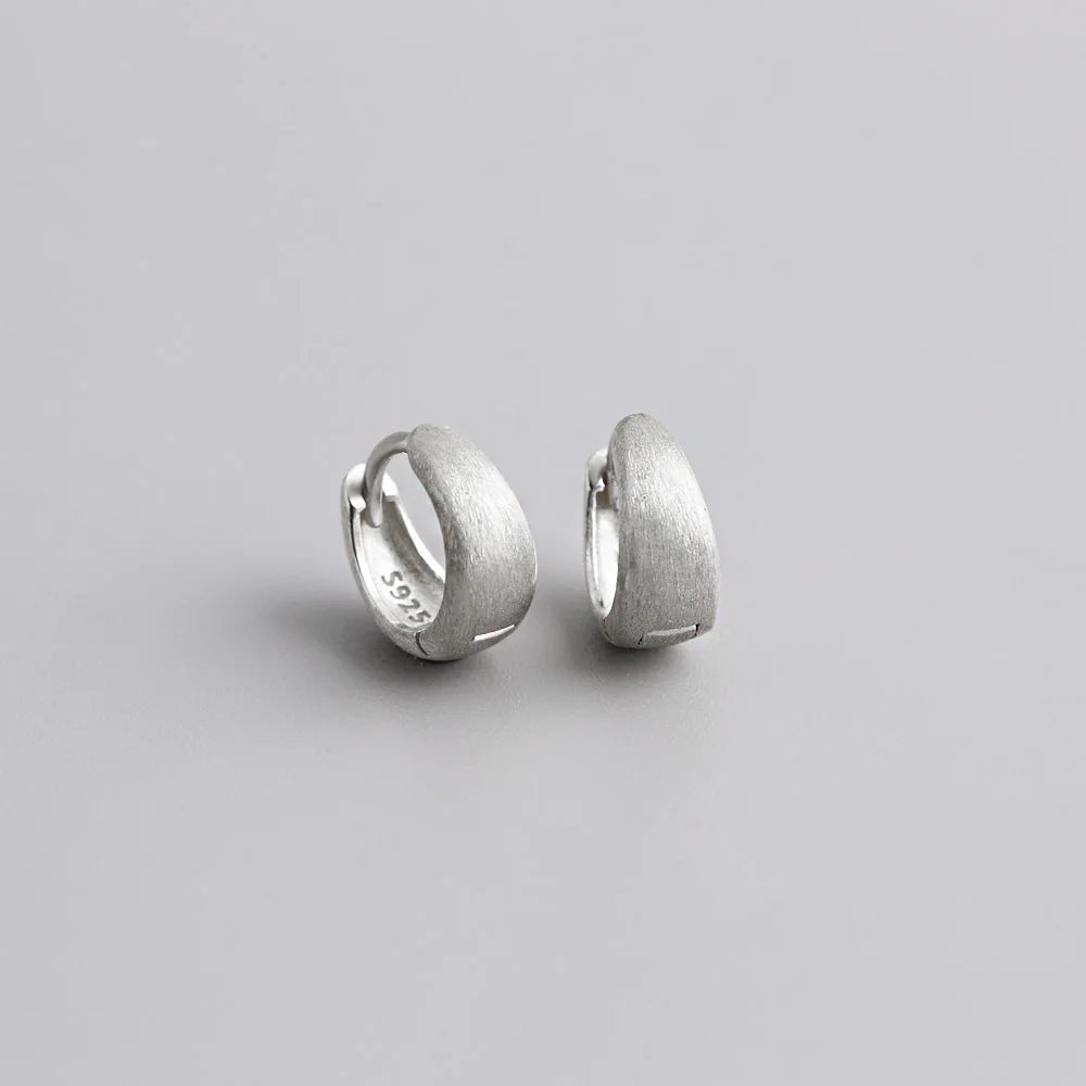 Sterling Silver Hoop Earrings