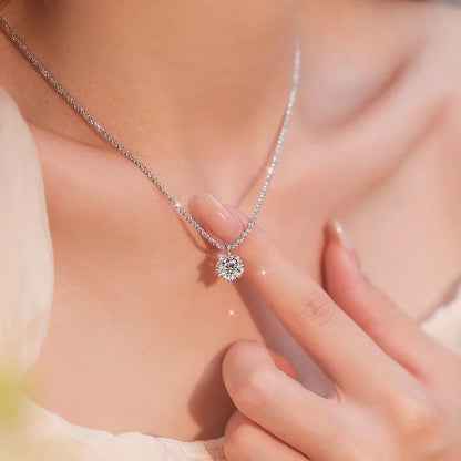 Zircon Pendant Necklace
