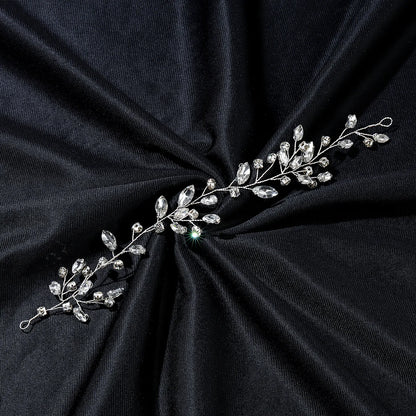 Flower Rhinestone Hair Ornament