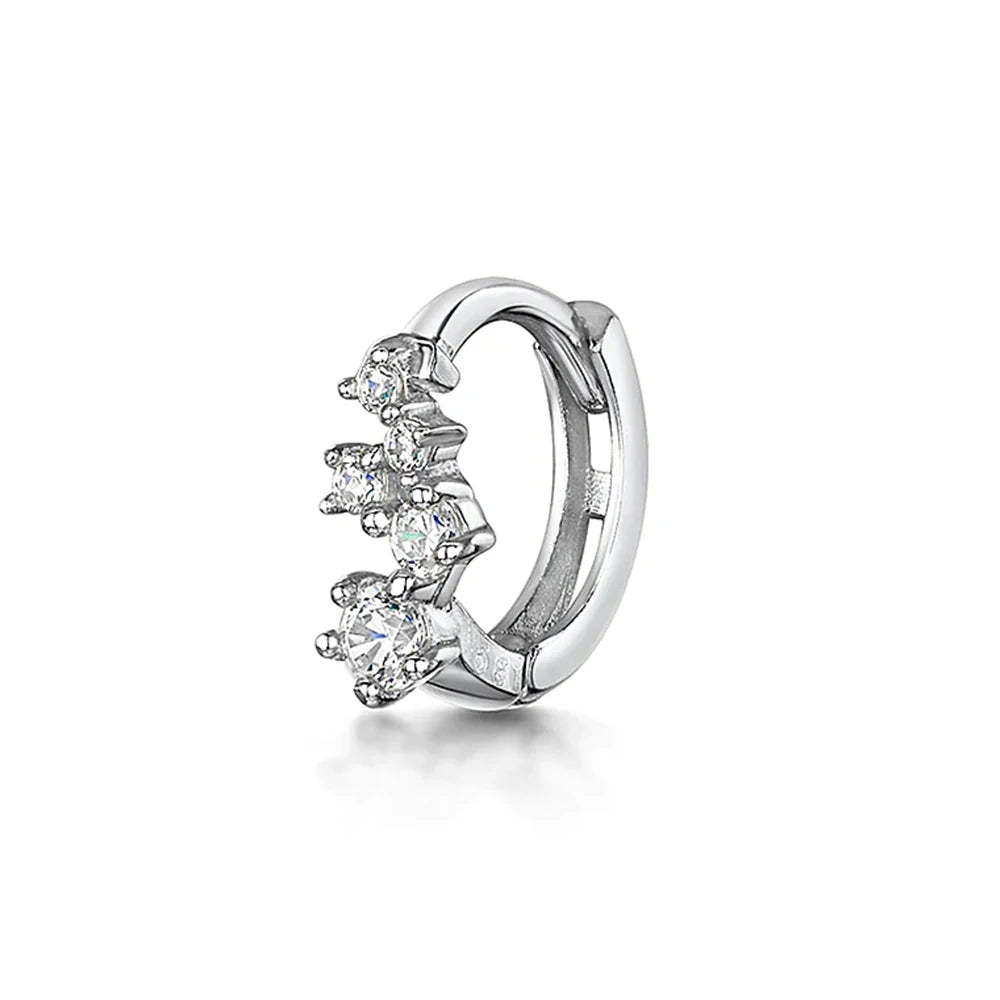 Glossy Hoop Earrings