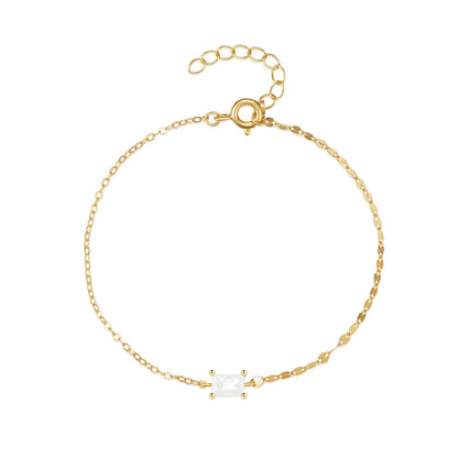 Geometric Crystal Bracelet