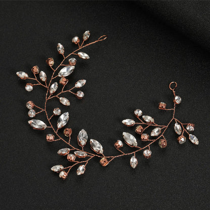 Flower Rhinestone Hair Ornament