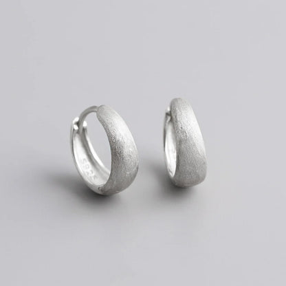 Sterling Silver Hoop Earrings