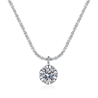 Zircon Pendant Necklace