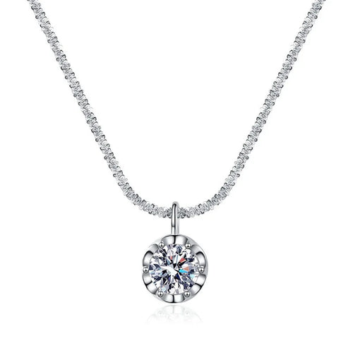 Zircon Pendant Necklace