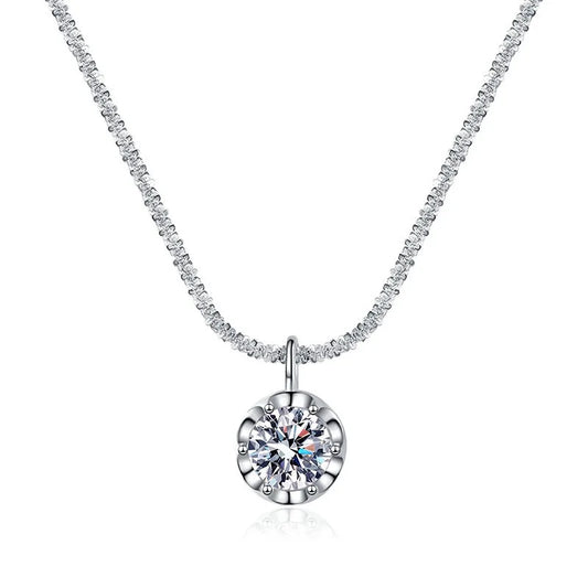 Zircon Pendant Necklace