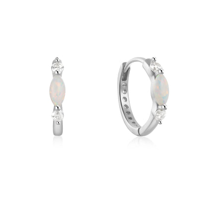 Glossy Hoop Earrings