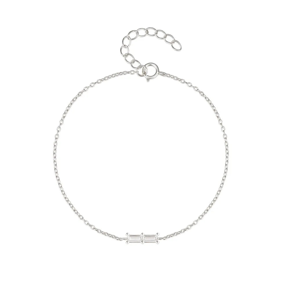 Geometric Crystal Bracelet