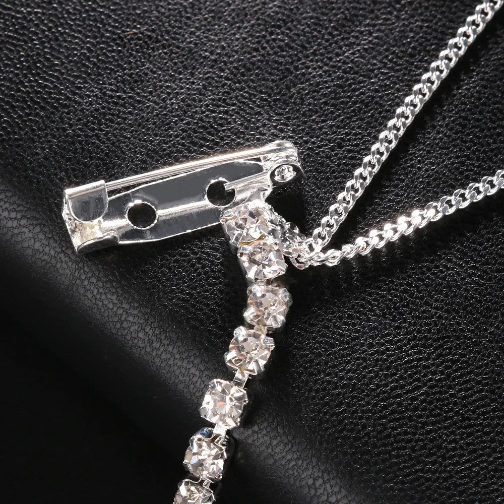 Elegant Back Chain Necklace