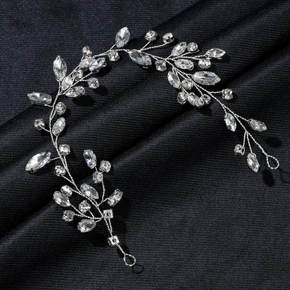 Flower Rhinestone Hair Ornament
