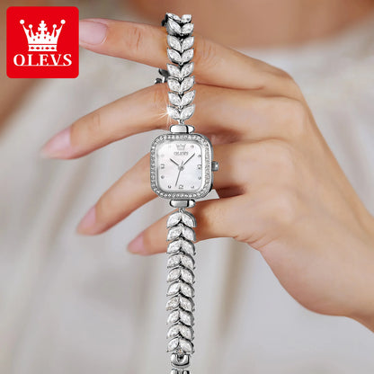 Square Dial Luxury Wristwatch