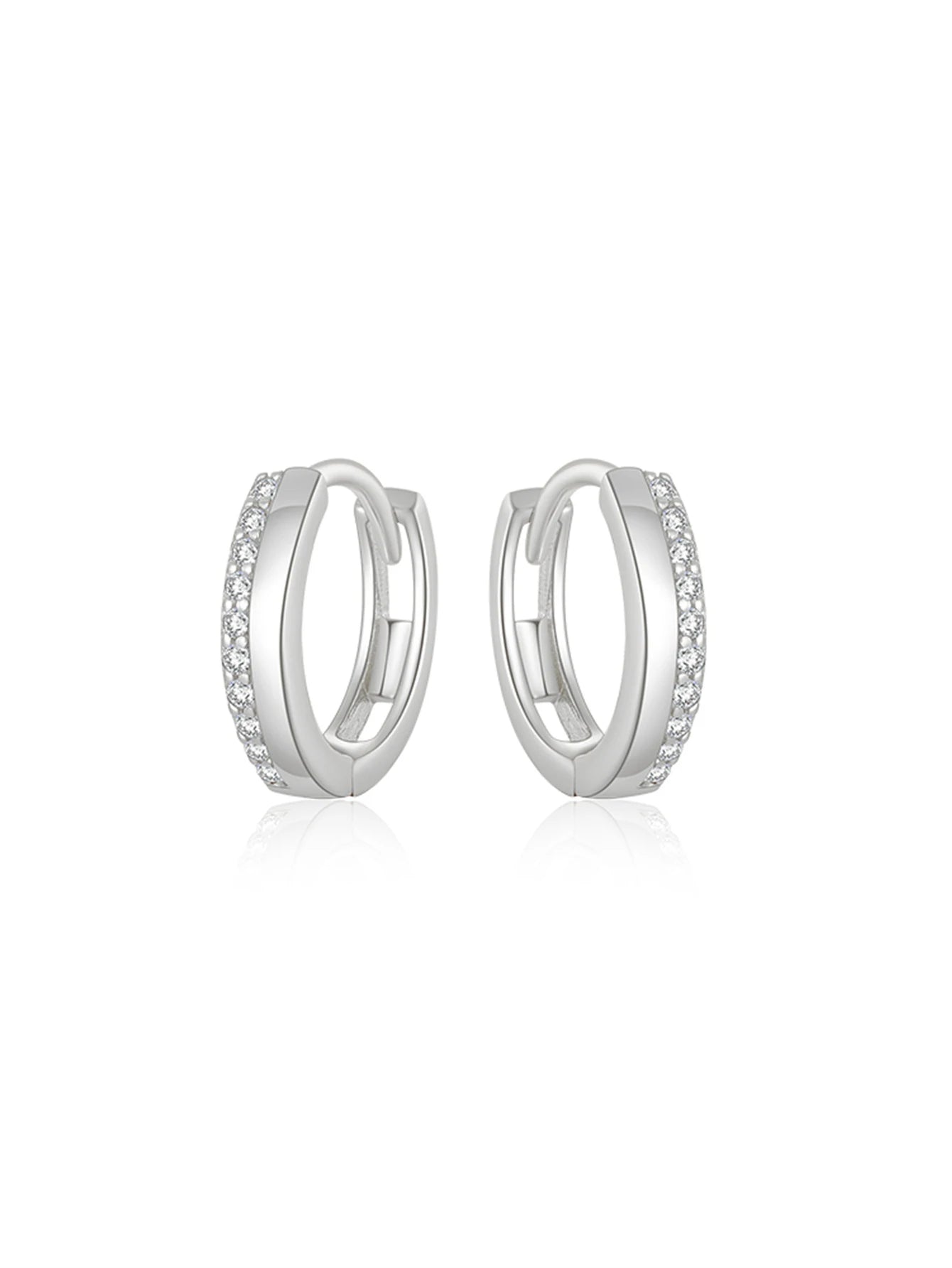 Glossy Hoop Earrings