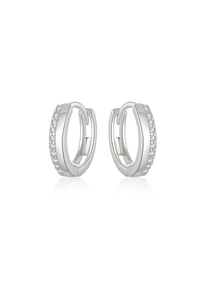 Glossy Hoop Earrings