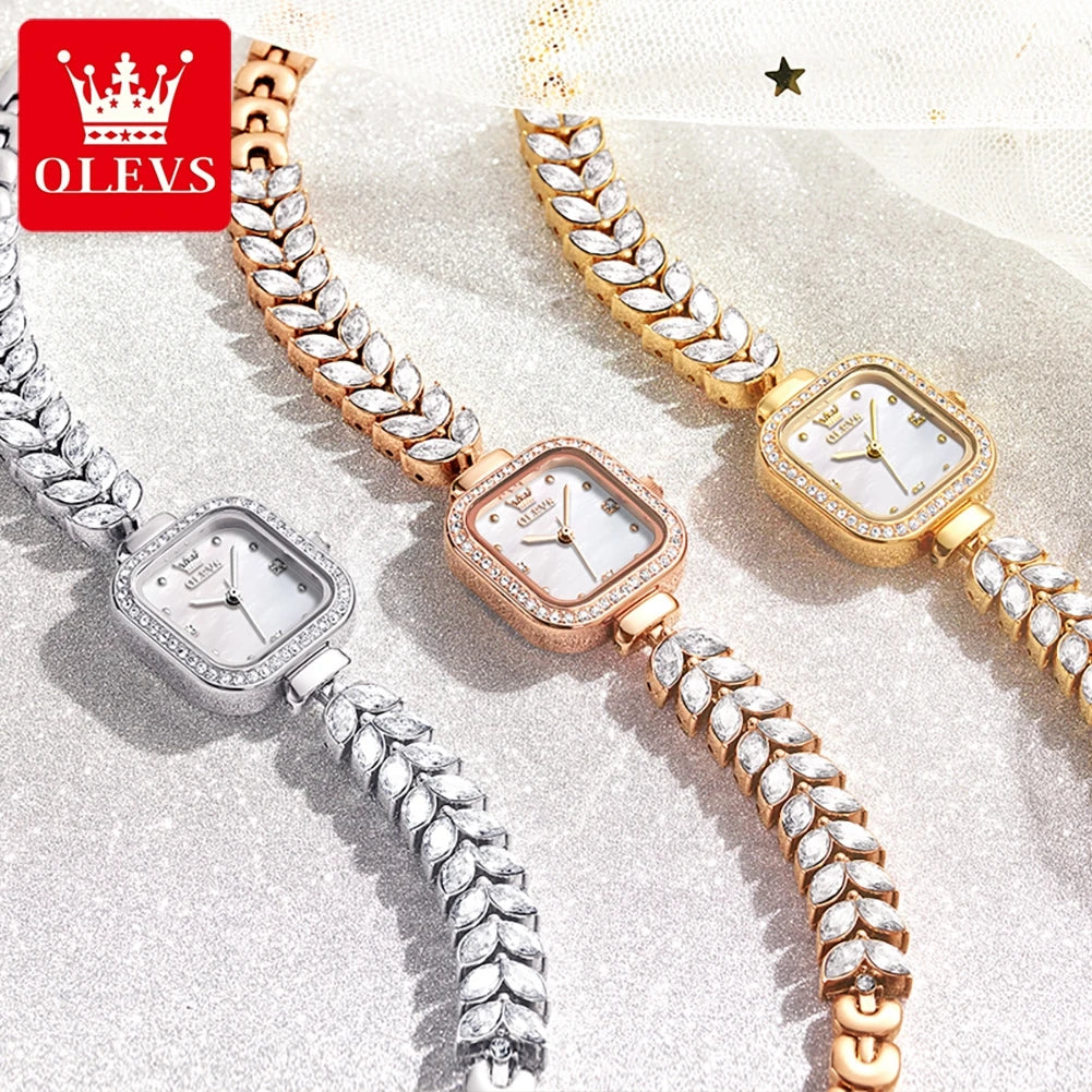 Square Dial Luxury Wristwatch