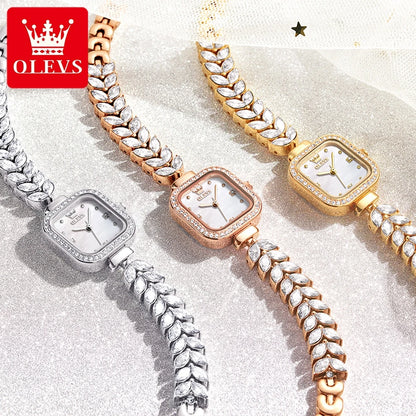 Square Dial Luxury Wristwatch