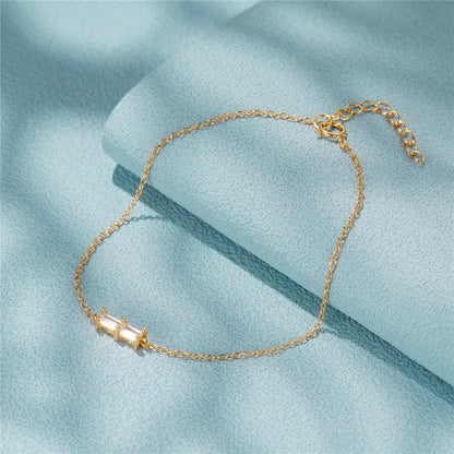 Geometric Crystal Bracelet