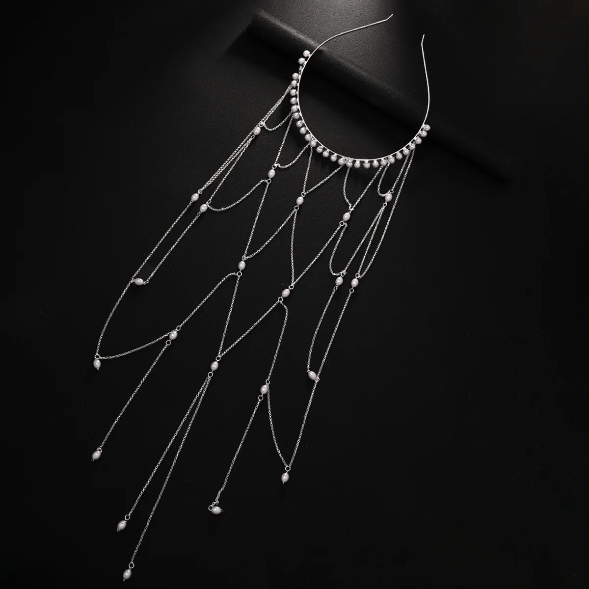 Mesh Tassel Headband