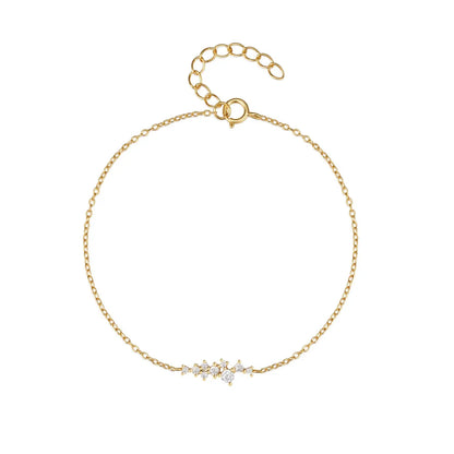 Geometric Crystal Bracelet