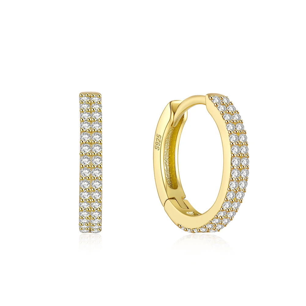 Glossy Hoop Earrings