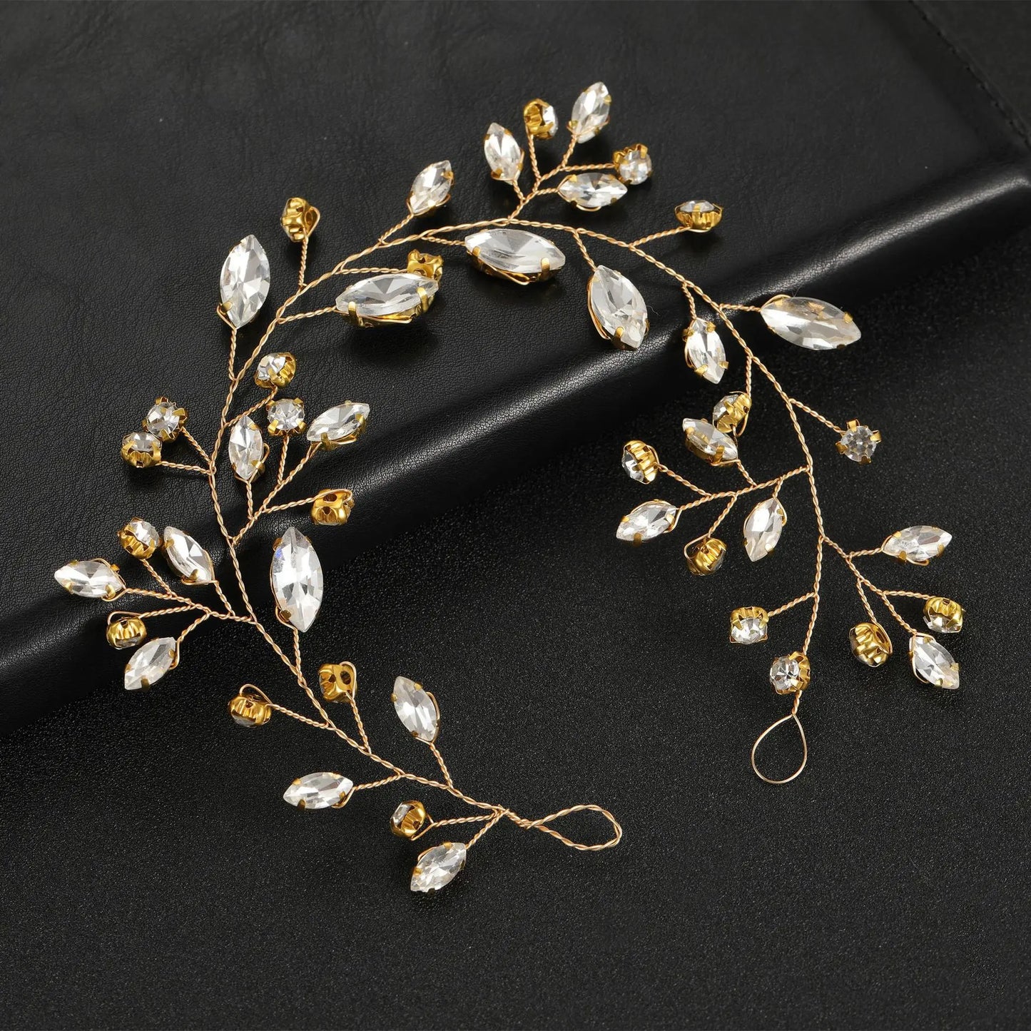 Flower Rhinestone Hair Ornament