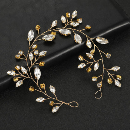 Flower Rhinestone Hair Ornament