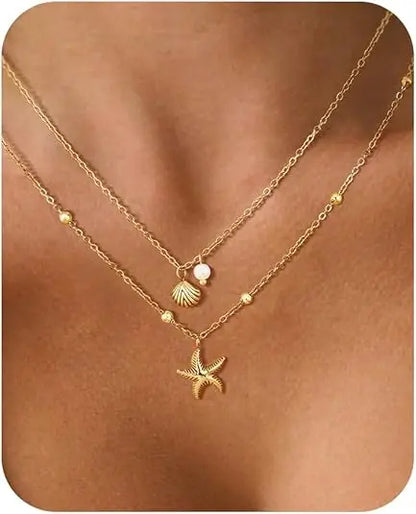 Stainless Steel Shell Necklace