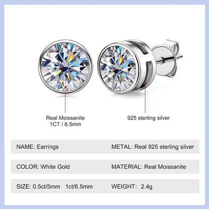 Luxury Moissanite Earrings