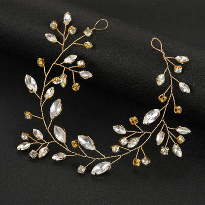Flower Rhinestone Hair Ornament