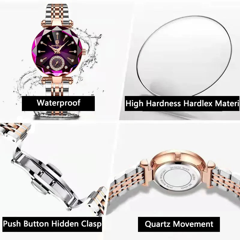 Stainless Steel Luxury Watch