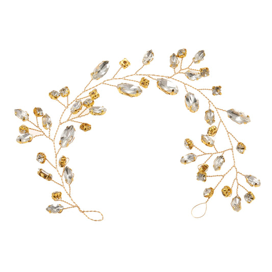 Flower Rhinestone Hair Ornament