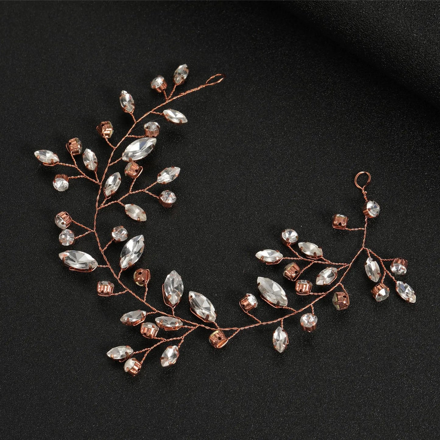 Flower Rhinestone Hair Ornament
