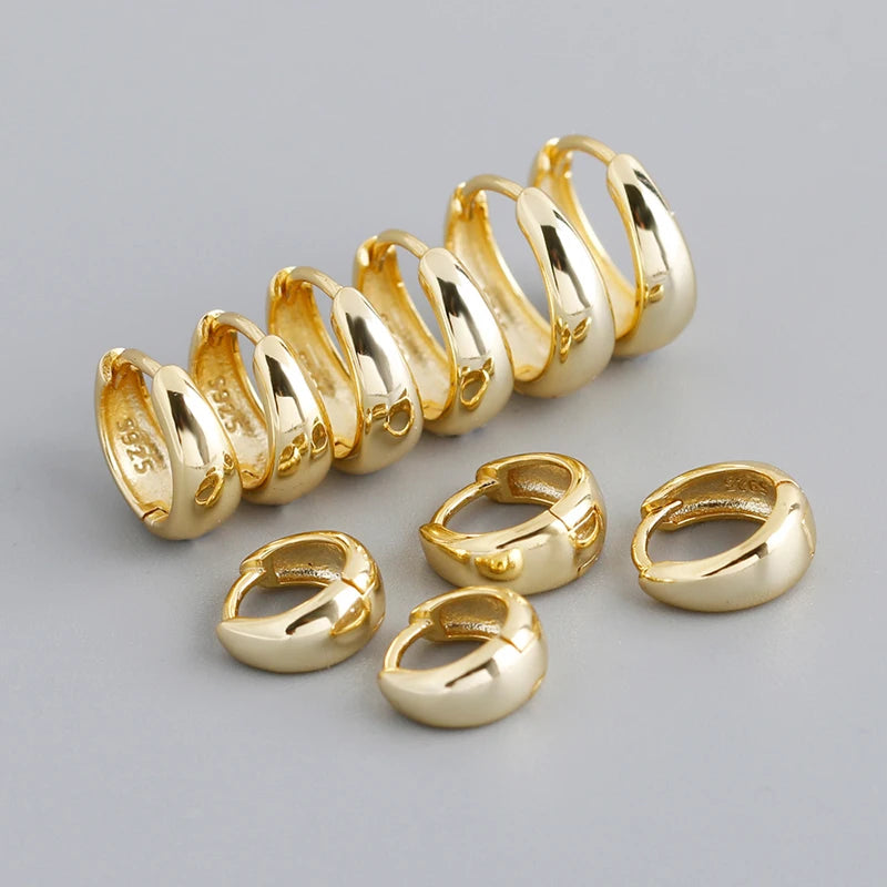Sterling Silver Hoop Earrings