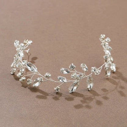 Flower Rhinestone Hair Ornament