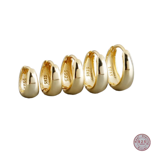 Sterling Silver Hoop Earrings