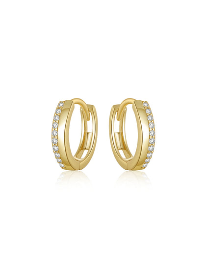 Glossy Hoop Earrings