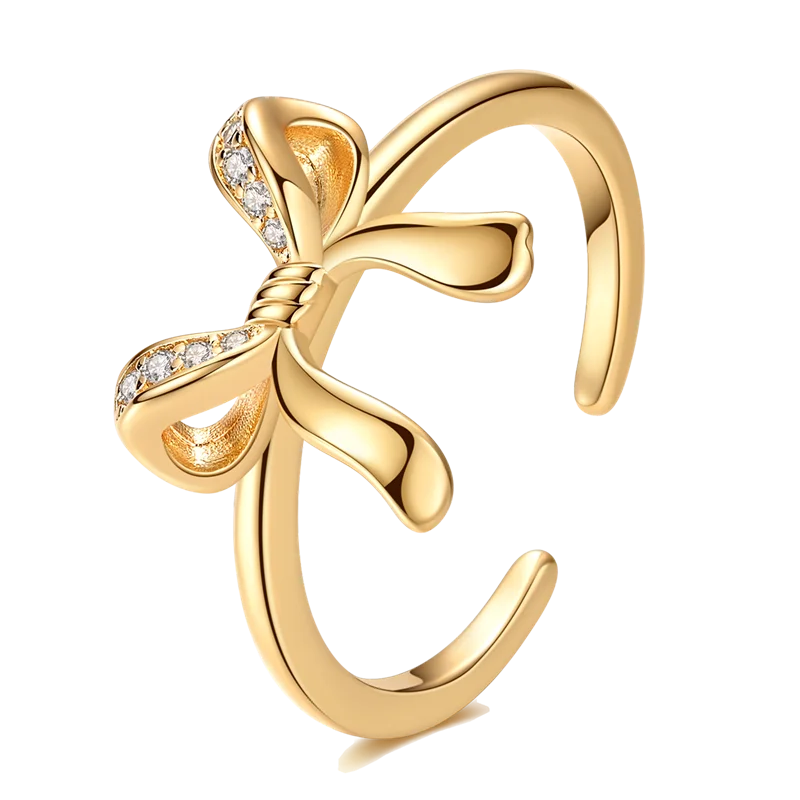 Sterling Silver Gold Rings